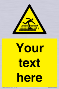 Custom Figure on Roof Sign